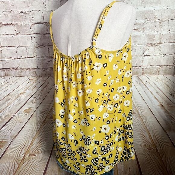 Cabi sleeveless floral leopard cami blouse - Picture 5 of 5